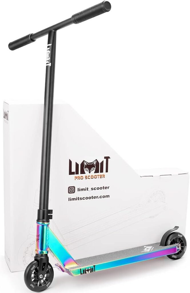LMT69 Professional Scooter-Trick Scooter-Intermediate Beginner Stunt Scooter Suitable - Children, Teenagers Adults 8 Years Old Above