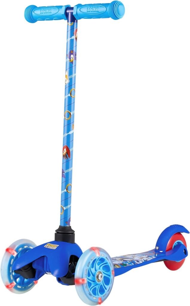 Scooter for Kids Ages 3-5 - Extra Wide Deck  Light Up Wheels, Self Balancing Kids Toys for Boys  Girls, Choose Your Favorite Character