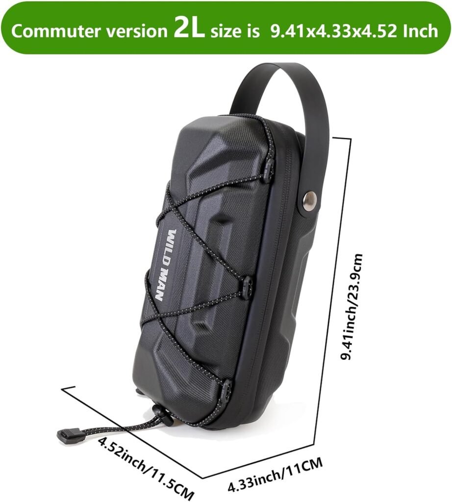 WILD MAN Scooter Bag Scooter Handlebar Bag, Electric Scooter Storage Bag for Kick Scooter waterproof scooter package