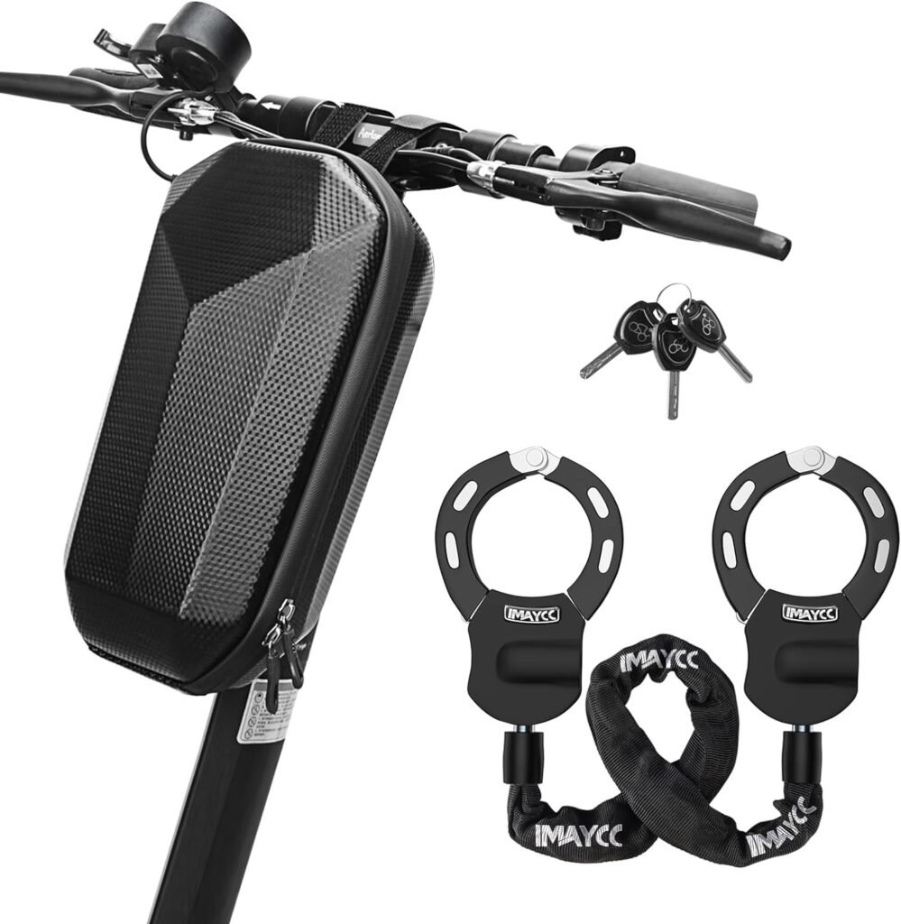 Scooter Chain Lock, Bike Lock, Electric Scooter Accessories, Security Anti-Theft Bike Lock, Chain Lock for Electric Scooter, Motorcycle, Bicycle