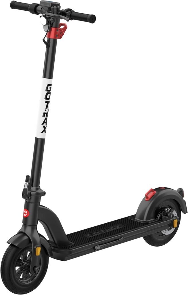 Gotrax G4 Series Electric Scooter -10/11 Pneumatic Tires, 25/42/40/45 Miles Range, 20/30/38Mph Power by 500W/600W/650W Motor, Electronic Lock and Cruise Control Foldable Commuter E-Scooter for Adult