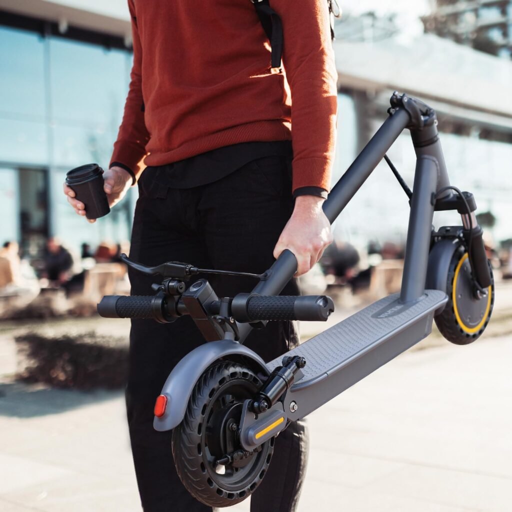 Electric Scooter, 8.5/10 Tires, Max 19-27 Miles Range, 350-500W Motor, Max 19/21 MPH Speed, Dual Braking, Folding Commuting Electric Scooter Adults