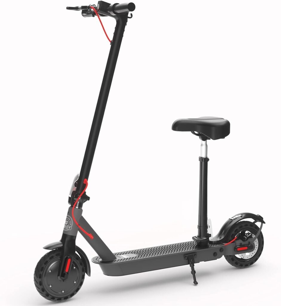 Hiboy S2/S2R Plus Electric Scooter, 8.5/9 Tires, Up to 17/22 Miles Range, 350W Motor  19 MPH Portable Folding Commuting Electric Scooter for Adults with Double Braking System and App