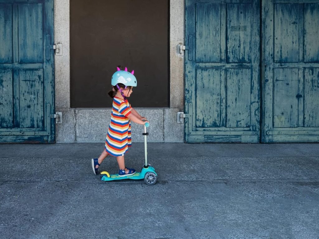 Micro Kickboard - Mini Deluxe Eco, 3-Wheeled, Lean-to-Steer, Swiss-Designed Micro Scooter Made with Recycled and Sustainable Materials, for Preschool Kids, Ages 2-5