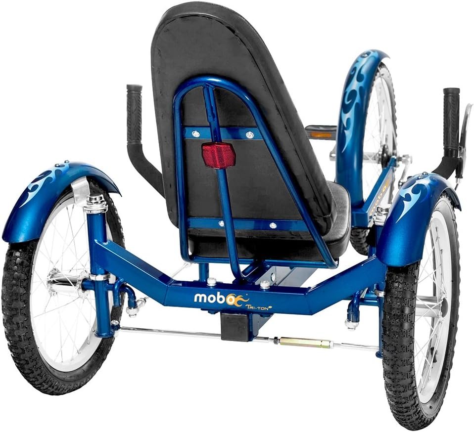 Mobo Triton Pro Adult Tricycle for Men  Women. Beach Cruiser Trike. Pedal 3-Wheel Bike